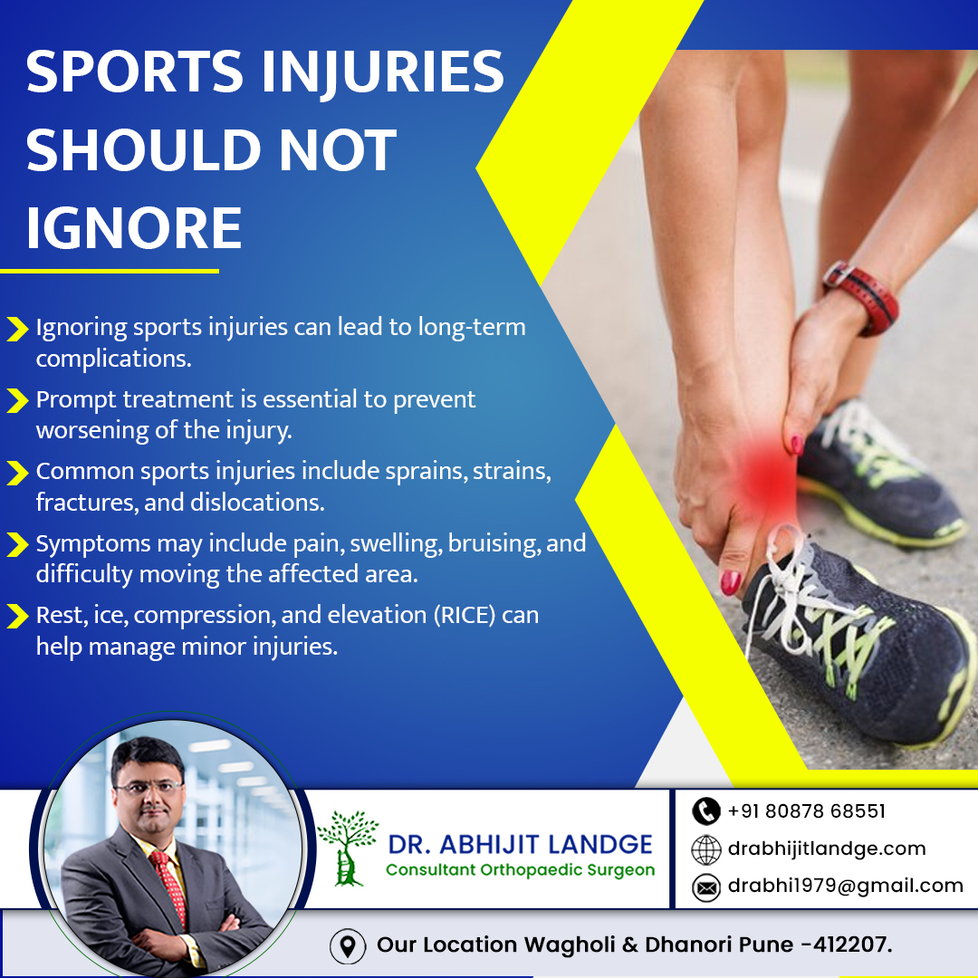 Sport Injuries Treatment in Pune -Dr. Abhijit Landge