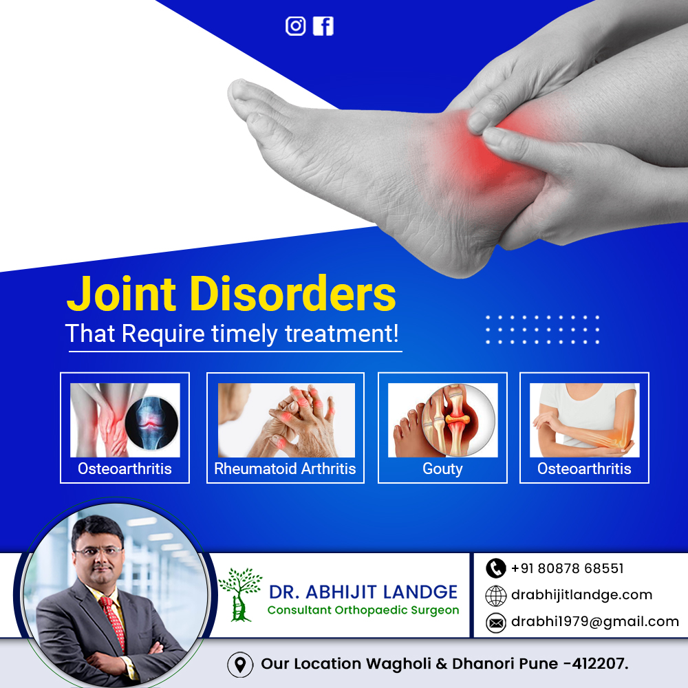 Joint Disorders Specialist in Pune -  Dr. Abhijit Landge